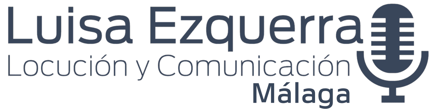 logo luisa ezquerra escuela de doblaje malaga